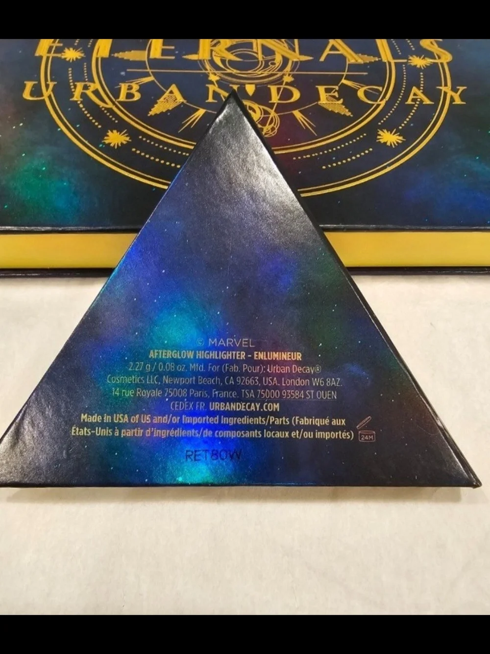 Urban Decay Marvel Eternals Eyeshadow 3D Pop Up Palette & Highlighter Set